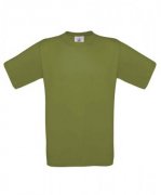 Heren T-shirts B&C Exact 190 Moss Green